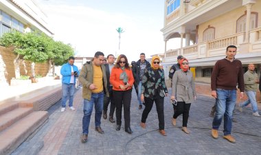 محافظ دمياط تتابع الأعمال الأولية لتطوير منطقة اللسان