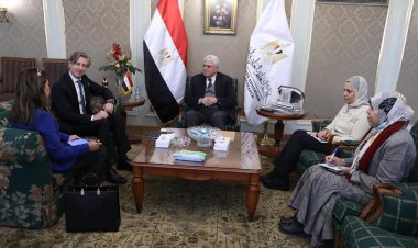 وزير التعليم العالي يستقبل ممثل برنامج الأمم المتحدة الإنمائي في مصر