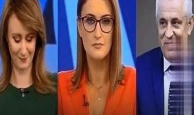 على الهواء.. وزير رومانى يفاجئ مذيعة بـ«النوم والشخير»