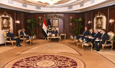 اللواء محمود توفيق يستقبل أمين عام مجلس وزراء الداخلية العرب