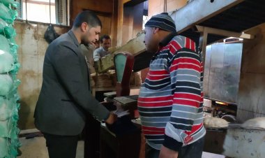 حملات على الأسواق وتحرير محاضر للمخالفين بمدن وقرى كفر الشيخ