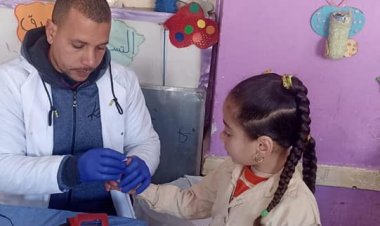 صحة المنيا: فحص 287 ألف تلميذ ضمن المبادرة الرئاسية لعلاج أمراض سوء التغذية