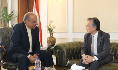 وزير قطاع الأعمال العام يبحث مع سفير اليابان تعزيز فرص الشراكة والتعاون