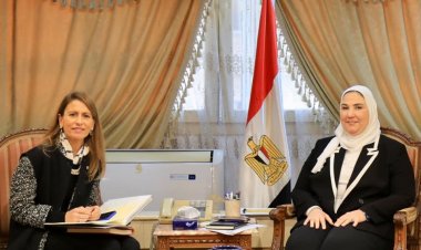 وزيرة التضامن تستقبل مدير المكتب الإقليمي للعلوم التابع لليونسكو في الدول العربية