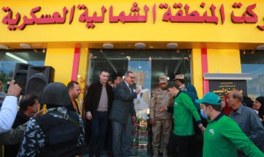 محافظ كفر الشيخ يفتتح ماركت دائم بالمنطقة الشمالية العسكرية لتوفير السلع  بأسعار مخفضة