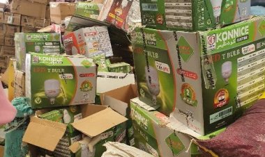 ضبط طن خامات مجهولة المصدر داخل مصنع بلاستيك بمركز بلبيس