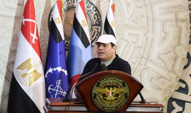 الرئيس السيسي يطالب «طلاب الكلية الحربية الجدد» بالتحلي بأخلاق القوات المسلحة