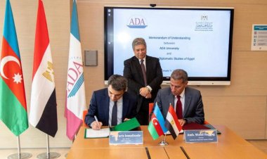 معهد الدراسات الدبلوماسية وجامعة وزارة الخارجية بجمهورية أذربيجان يوقعان على مذكرة تفاهم