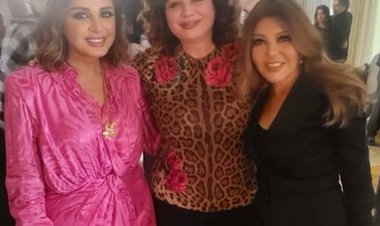 نجوم الفن يحتفلون بعيد ميلاد أنغام .. صور