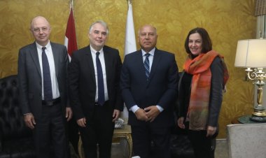 وزير النقل يستقبل المدير العام للاتحاد الدولى للسكك الحديدية لبحث التعاون في مجال السلامة