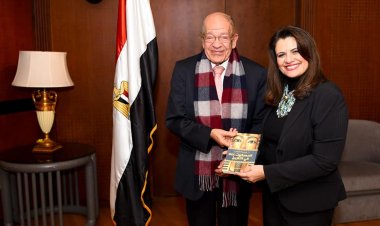 وزيرة الهجرة تستقبل عالم المصريات وسيم السيسي لتوسيع التعاون في «اتكلم عربي»