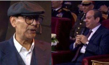 الرئيس السيسي لـ أحمد بدير: محتاجين مسلسل 5 حلقات لكل شخصية من أبطال الشرطة