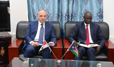 «سويلم» يبحث مع وزيرى الرى والاستثمار بجنوب السودان سبل التعاون المشترك