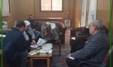 لجان لمتابعة مراكز معلومات الشبكات الأرضية بالقليوبية