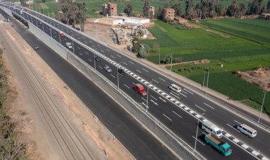 بدء التشغيل التجريبي لكوبري عرب الرمل واجهور بطريق القاهرة الإسكندرية الزراعي