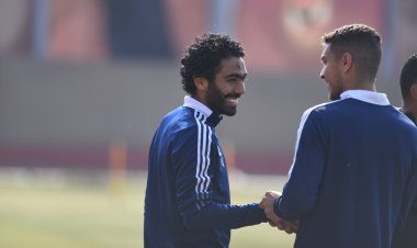 جلسات استشفائية لـ«الشحات» و«هاني» في مران الأهلي