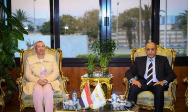 وزيرا الطيران والبيئة يفتتحان محطة جديدة للطاقة الشمسية بمطار القاهرة