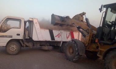 رفع 60 طن قمامة ومخلفات ومتابعة الإجراءات الفنية بمركز الفشن