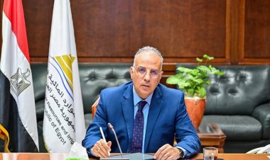 وزير الري يتابع المشروعات الجاري تتفيذها في شمال سيناء