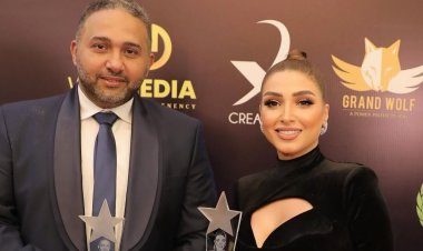 ملتقى التميز والإبداع العربي يُكرم «روجينا» ورؤوف عبد العزيز عن مسلسل «انحراف»