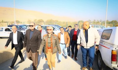 وزيره البيئة تتفقد المحطات الوسيطة ضمن مبادرة «حياة كريمة» في أسيوط