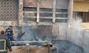 اخماد حريق محدود شب بمخلفات بالقرب من المدينة الجامعية بمدينة نصر