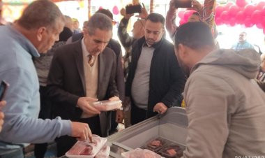 محافظ الغربية يفتتح معرضي «أهلا رمضان» بكفر الزيات وبسيون