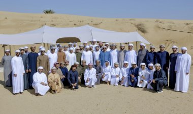 حمدان بن محمد يلتقي المشاركين في مخيم دبي للقيادات الذي نظمه مركز محمد بن راشد لإعداد القادة