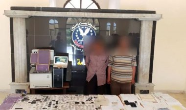 ضبط عاطلين في قصر النيل لتزويرهما محررات رسمية