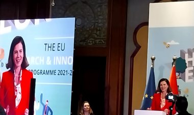 مؤتمر لسفارة الاتحاد الأوروبي بمصر بحضور مديرة النهج العالمي.. صور