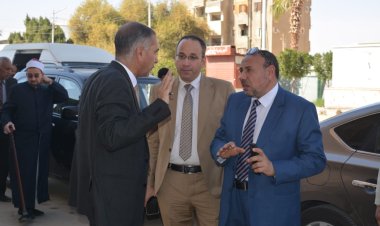 نائب رئيس جامعة الأزهر يتفقد موقعا مقترحا لإنشاء فرع الجامعة بالوادى الجديد