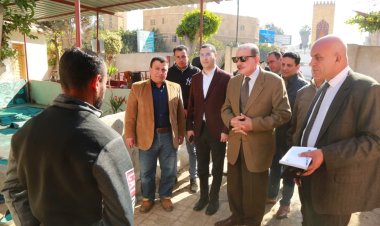 محافظ كفر الشيخ يتفقد المشروعات الخدمية ويوجه بازالة الاشغالات