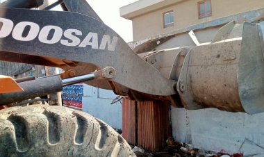 استمرار الحملات المكبره  لرفع الاشغالات  بمدينة  شبين القناطر