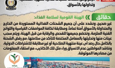 «شائعة».. الإفراج عن شحنات منتجات غذائية منتهية الصلاحية وتداولها بالأسواق