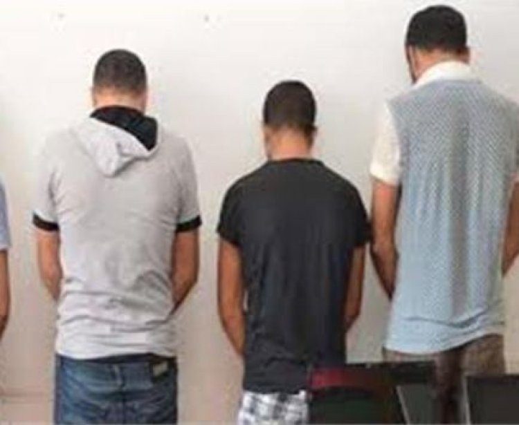 ضبط لصين سرقا حقيبة سيدة أجنبية أثناء سيرها مع زوجها بالنزهة