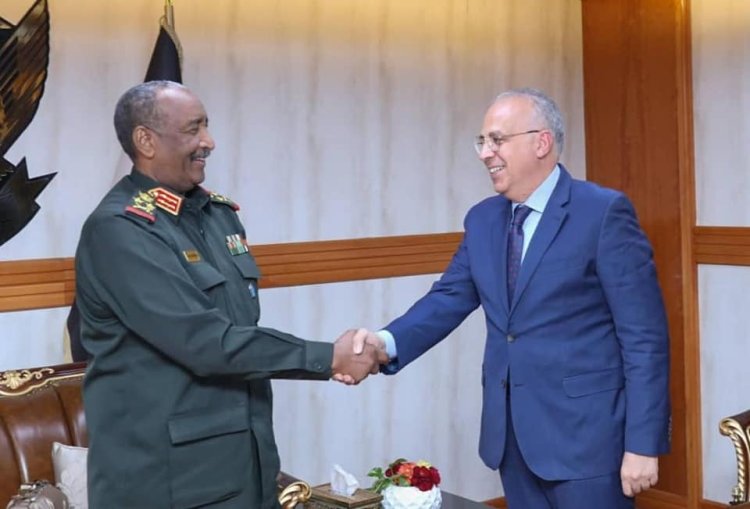 البرهان لـ وزير الري المصري: استمرار انعقاد الهيئة المشتركة لمياه النيل