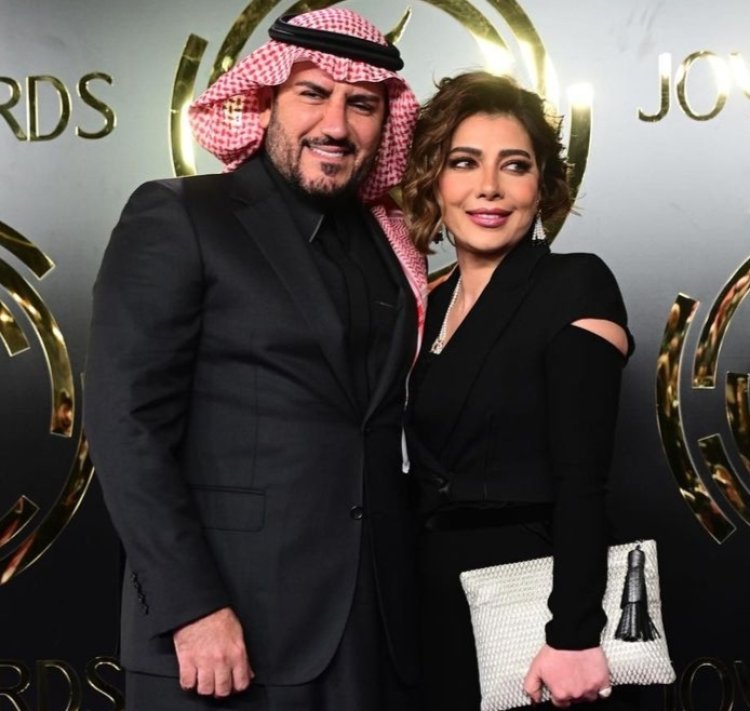 بحفل «joy Awards».. أصالة تتغزل في زوجها: زوجي ثم زوجي ثم زوجي ثم كل العالم