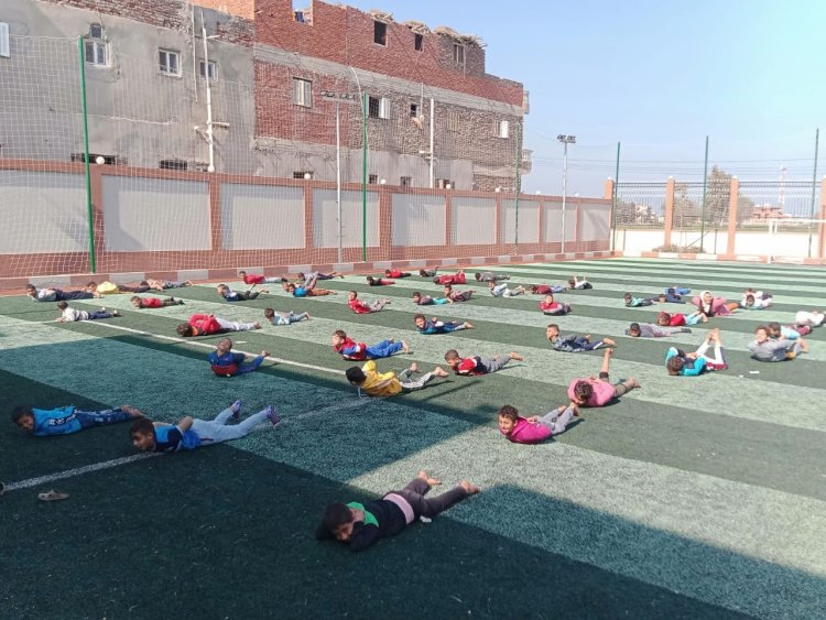 افتتاح مركزي شباب للألعاب الرياضية في قرى الشرقية الأكثر احتياجًا