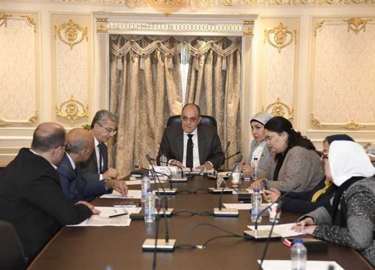 مشروعات النواب تناقش ضعف النظام الإلكتروني في المنطقة الصناعية بجمصة