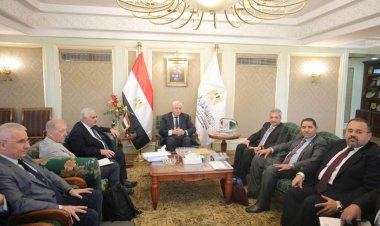 وزير التعليم العالى يلتقي وفد الاتحاد الجغرافي الدولي والجمعية الجغرافية المصرية