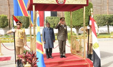 الفريق أول محمد زكي  يلتقى وزير الدفاع الوطنى والمحاربين القدماء لجمهورية الكونغو الديمقراطية