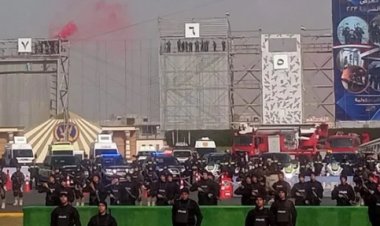 طلاب كلية الشرطة ينفذون بيانا عمليا لاقتحام بؤر إجرامية