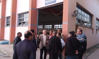 رئيس مياه البحيرة في جولات مفاجأة لجميع محطات وفروع الشركة