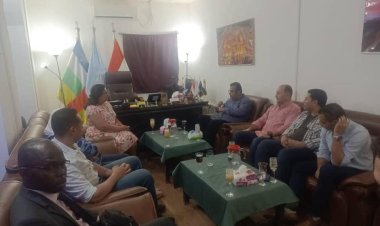 سفير مصر تزور مقر القوات المصرية المشاركة بالبعثة الأممية في أفريقيا الوسطى