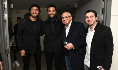 بحضور نجوم الفن.. أسرة فيلم «أنا لحبيبي» تحتفل بطرحه في السينما| صور