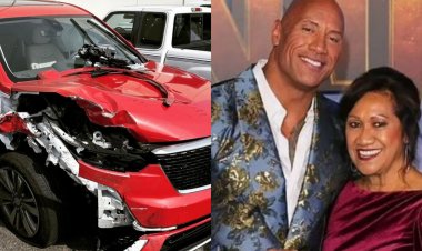 بعد نجاة والدته من حادث سير.. دوين جونسون: «الملائكة أنقذتها من الموت»