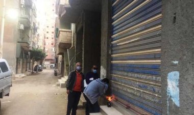 تحرير332 مخالفة للمحلات التى لم تلتزم  بقرار الغلق خلال 24 ساعة