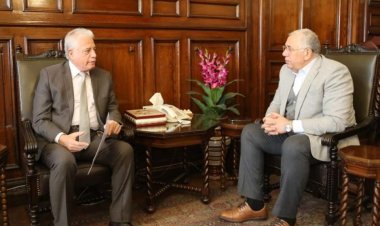 وزير الزراعة ومحافظ جنوب سيناء يبحثان الاستعداد لمهرجان الهجن