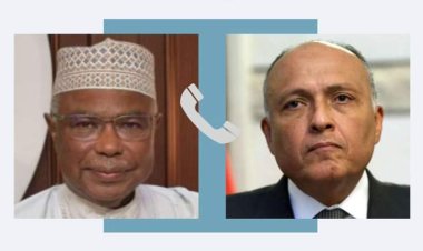 وزير الخارجية يتلقى اتصالاً هاتفيًا من الأمين العام لمنظمة التعاون الإسلامي