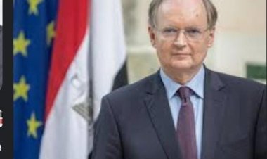 سفير الاتحاد الأوروبي يتفقد المصانع بالخارجة في الوادي الجديد